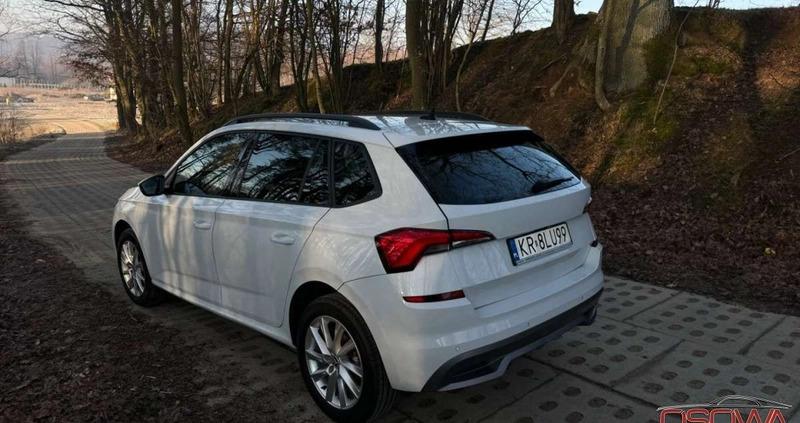 Skoda Kamiq cena 79999 przebieg: 54000, rok produkcji 2020 z Okonek małe 781